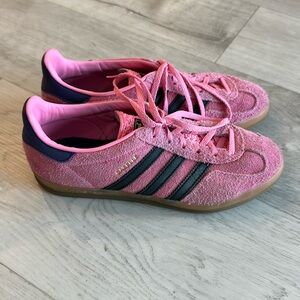 Pink adidas gazelle